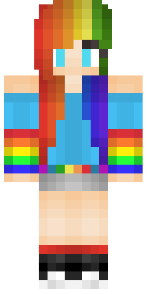 Радуга дэш в майнкрафте. Скин радуги дэш. Рейнбоу дэш майнкрафт. Скин радуги дэш. Радужные скины для девочек.