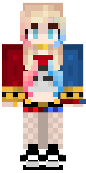 скины харли квин в майнкрафт 1.8.8 #1