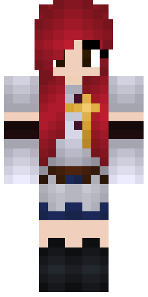 эльза скарлет скины для майнкрафта #2