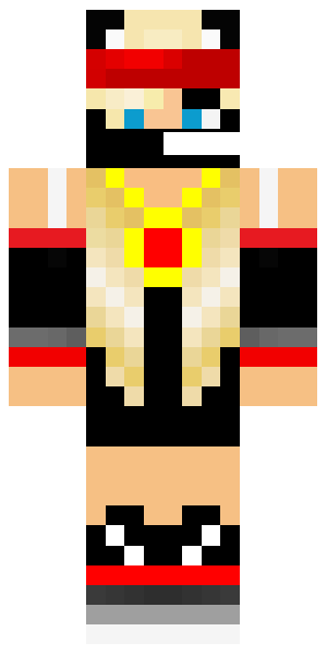 скин лагера девушка майнкрафт