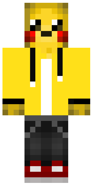 скин пикачу по нику для майнкрафт #6