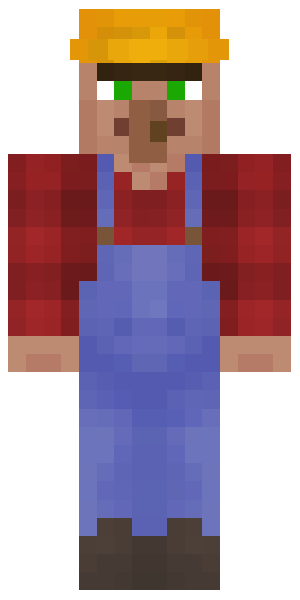 майнкрафт скины жытеля #14