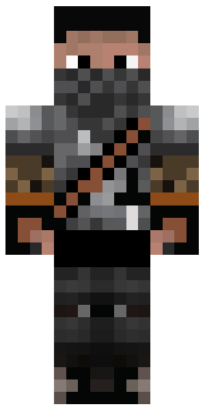 скин охотника за вампирами для майнкрафт #10