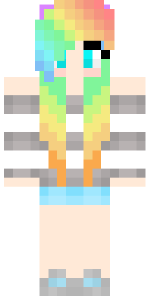 скин rainbow dash для майнкрафт 1.9 по никам #5