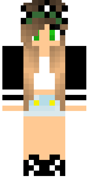 ник со скином 1.10 для майнкрафт для девочек #1