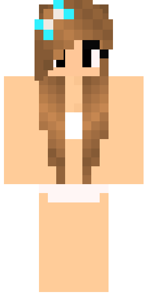 скин девушка в купальнике для майнкрафт #9