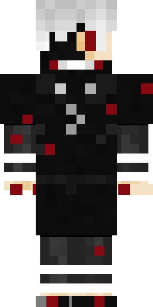 гуль канеки майнкрафт. скин гуля. токийский гуль в майнкрафте. стив гуль. скин канеки кен 64 32.