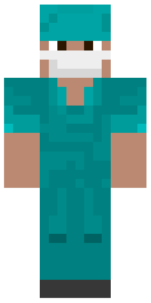 скин врача в майнкрафт #4